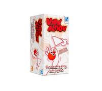 Megableu Vibraction, The Hilarious Vibrating Party Action Game, Shaken Not Stirred, Ideal for Games Night, Ages 14+ for 2 or More Players, Red, White, Orange