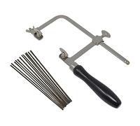 Megacast German Style Jewelers Saw Frame with 144 Assorted Jewelers Saw Blades