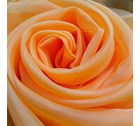Megachest Wedding Drape Voile Fabric 58 Inches Wide DIY Material Sold by Meter (Orange, Buy Multi Send in one Piece)