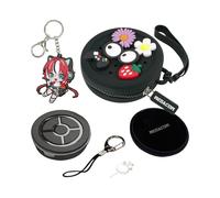 Megacom DuoMon3 Pocket Auto Catcher 1P/2P, IPX7 Waterproof,Adjustable LED/Vibration/Sound by app, Bluetooth 65ft Link,USB-C & Wireless Charging,Auto-Reconnect Hourly|with Keychain