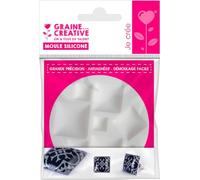 MegaCrea Silicone Mould (Mini) Square Cabochon Creative Seed