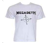 Megadeth Band Mens T-Shirt Black Thrash Heavy Metal Music Cotton Concert Size 3XL