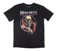 Megadeth T-Shirt Black Friday Stone Wash Unisex Charcoal Grey L