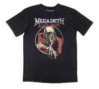 Megadeth Blood Bath Stone Limited Edition 999 Only Wash T Shirt XL