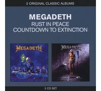 Megadeth 'Classic Albums: Countdown to Extinction/Rust In Peace' 2CD Jewel Case