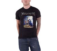 Megadeth Countdown Hourglass T-Shirt in Black | Size: Small Megadeth Black S