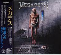 Megadeth - Countdown To Extinction (Japan 1st Press, with OBI, 2 Bonus Tracks and Logo Sticker) (TOCP-7164)