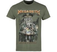 Megadeth Earth Bomb T-shirt green 3XL