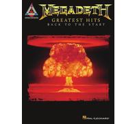 Megadeth - Greatest Hits: Back to the Start Book [Softcover] Guitar Hal Leonard