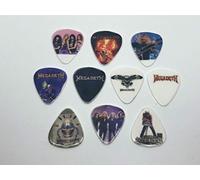 MEGADETH Guitar Picks Set (10 picks/10 diferent designs)