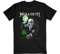Megadeth Men's Rust In Peace Anniversary Target T-Shirt in Black | Size: Medium Megadeth Black M