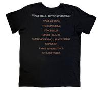 Megadeth Peace Sells Album T-Shirt in Black | Size: 2XL Megadeth Black 2XL