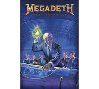 Megadeth Poster Rust in Peace Band Logo Official 70cm x 106cm Textile Flag Standard