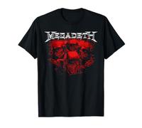 Megadeth - Red Vic Chrome T-Shirt