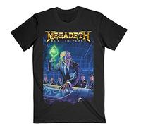 Megadeth Rust in Peace 30Th Anniversary Official Tee T-Shirt Mens Unisex (Large)