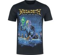 Megadeth Rust in peace - Heavyweight T-Shirt black 3XL