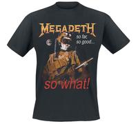 Megadeth So What Vintage Tracklist T-Shirt black XXL