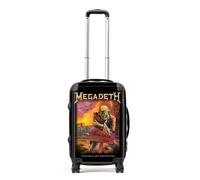 Megadeth Suitcase Luggage - Peace Sells - Cabin / Carry On Rocksax Black One Size