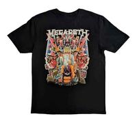 Megadeth T Shirt Budokan Band Logo Official Unisex Black L