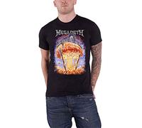 Megadeth T Shirt Countdown to Extinction Band Logo Official Mens Black L