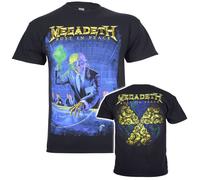 Megadeth T Shirt Rust In Peace 30th Anniversary Black New Official S To XXL