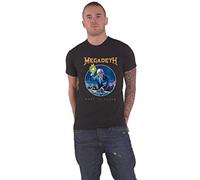 Megadeth T Shirt Rust in Peace Anniversary Band Logo Official Unisex Black S