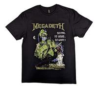 Megadeth T Shirt SFSGSW Explosion Vintage Band Logo Official Mens Black M