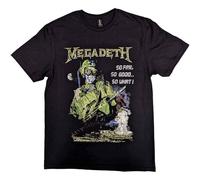 Megadeth T Shirt SFSGSW Explosion Vintage Band Logo Official Mens Black XL