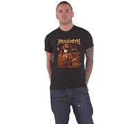 Megadeth T Shirt SFSGSW Tonal Glitch Band Logo Official Mens Black M
