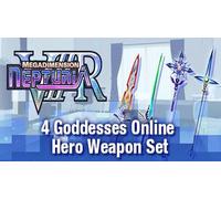 Megadimension Neptunia VIIR - 4 Goddesses Online Hero Weapon Set