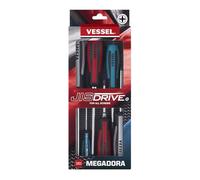 MEGADORA JIS Screwdriver 6PCS. Set