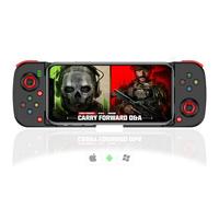 Megadream Mobile Gaming Controller for Android/iOS/PC/Steam Deck, Wireless Bluetooth Gamepad for iPhone 16 15 14 with 2 Macro Programming Back Button,Direct Play - for COD/Genshin Impact (Black)