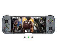 Megadream Mobile Gaming Controller for Android/iOS/PC Wireless MFi Bluetooth Gamepad for iPhone 16 15 14/Pro/Pro Max with 2 Programmable Back Button,Direct Play - for COD/Genshin Impact (Grey)