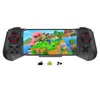 Megadream Mobile Gaming Controller for iOS/Android/PC Bluetooth Controller for iPhone 17/16, Direct Play, 15 Hours Playtime, Ergonomic Gamepad Joystick,Gamer Gifts Accessories (Black)