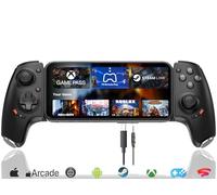 Megadream Mobile Gaming Controller for iPhone 17 &16/Android (USB C) with 3.5mm Audio Jack, Remote Player Gamepad for PS5/PS4/Xbox/PC, Cloud Gaming, Hall Joysticks & Trigger - Black