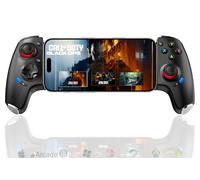 Megadream Mobile Phone Controller for iPhone/Android/iPad/Tablet - Switch/PC - Cloud Game - Turn Your Phone into a Gaming Console - PS4/PS5/Xbox Remote Play Streaming, Call of Duty & More, Turbo/Macro