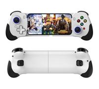 Megadream USB-C Gaming Controller for iPhone 15 16 17 Series/Android | Hall Effect Joysticks & Triggers, Remote Play for PS5 / PS4 / Xbox / PC, Cloud Gaming, Turbo, Macro, White