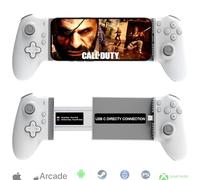 Megadream USB-C Mobile Gaming Controller, Plug & Play Precision for iPhone 15/16, Android (Type-c), Remote Player Controller for PS5, Xbox, PC & Cloud Gaming (USB-C)