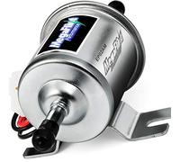 Megaflint Electric Fuel Pump - Inline Fuel Pump 12V, Universal Low Pressure 4-7 PSI Transfer Pump for Carburetor Gasoline and Diesel HEP-02A
