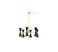 Megafono Pendant 12 Gold/ Black/Ivory