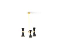 Megafono Pendant 6 Gold/ Black/Ivory