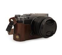 MegaGear Ever Ready Leather Camera Half Case Compatible with Fujifilm X-A7