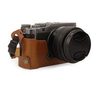 MegaGear Ever Ready Leather Camera Half Case Compatible with Fujifilm X-A7