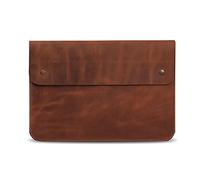 MegaGear Genuine Leather and Fleece Macbook Bag for 15 & 16 Inch -