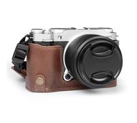 MegaGear Genuine Leather Half Camera Case Compatible with Fujifilm X-M5