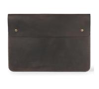 MegaGear Genuine Leather and Fleece Macbook Bag for 15 & 16 Inch -