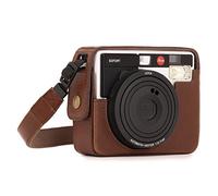 MegaGear Leather Case for Leica Sofort Instant Camera, Brown, Case