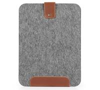 MegaGear 13" Genuine Leather and Fleece Slim MacBook Bag