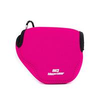 MegaGear MG035 ''Ultra Light'' Neoprene Camera Case Bag with Carabiner for Canon PowerShot SX510, SX420 IS, SX410 IS, SX400 (Magenta)