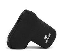 MegaGear MG1009 Ultra Light Neoprene Case with Carabiner for Sony Alpha A6500 Camera - Black